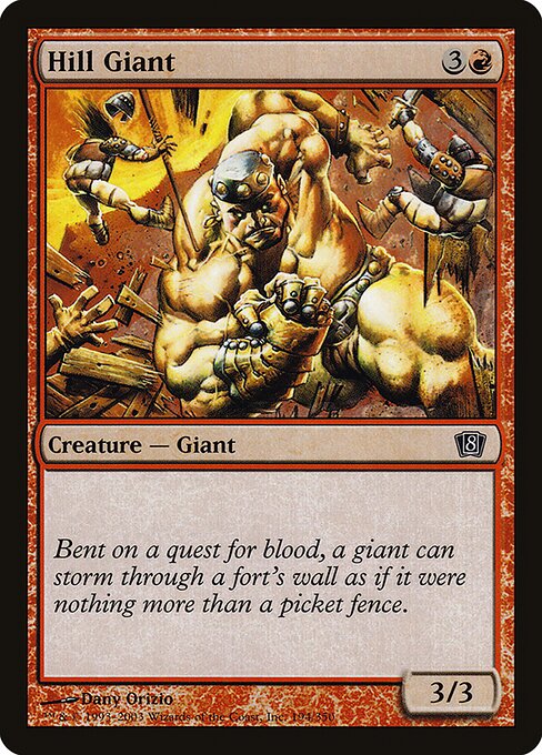 Hill Giant (194★) [Eighth Edition]