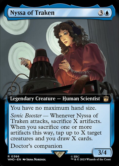 Nyssa of Traken (366) [Doctor Who] [Extended Art]