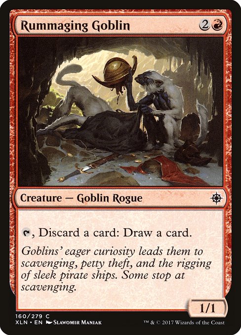 Rummaging Goblin (160) [Ixalan]