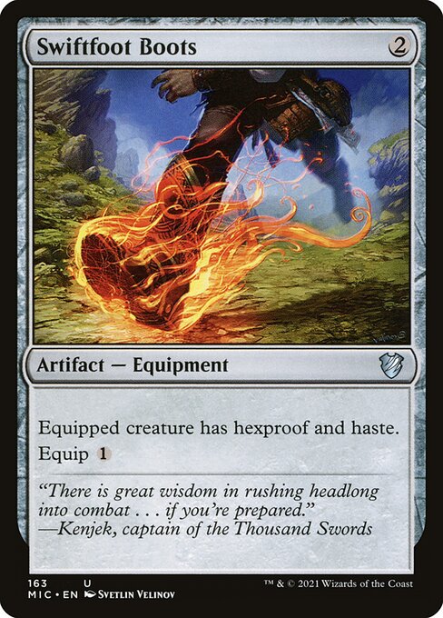 Swiftfoot Boots (163) [Midnight Hunt Commander]