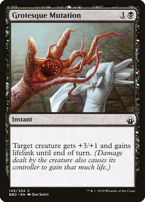 Grotesque Mutation (145) [Battlebond]