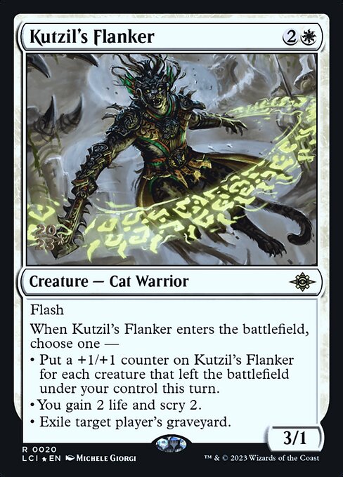 Kutzil's Flanker (20s) [The Lost Caverns of Ixalan Promos]