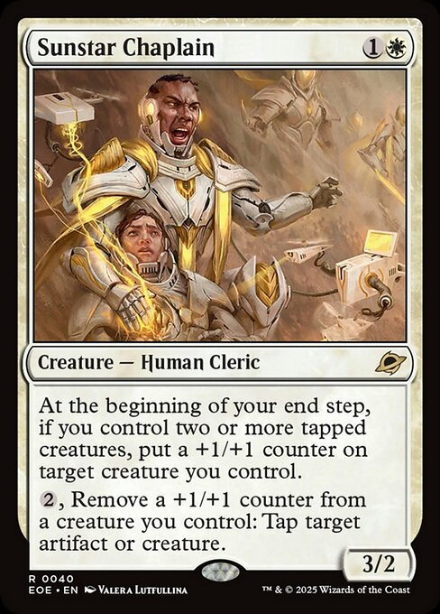 Sunstar Chaplain (40) [Edge of Eternities]