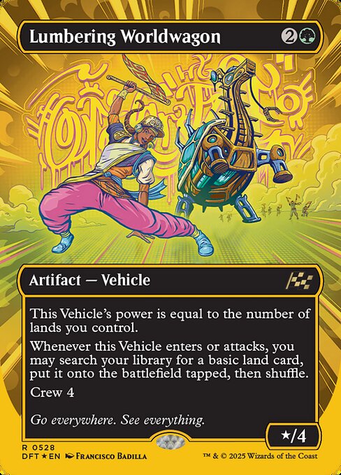 Lumbering Worldwagon (528) [Aetherdrift]