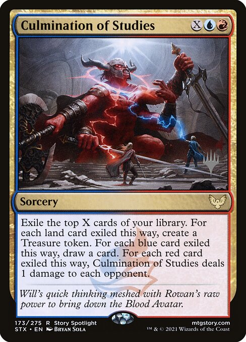 Culmination of Studies (173p) [Strixhaven: School of Mages Promos]