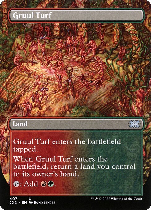 Gruul Turf (407) [Double Masters 2022] [Borderless]