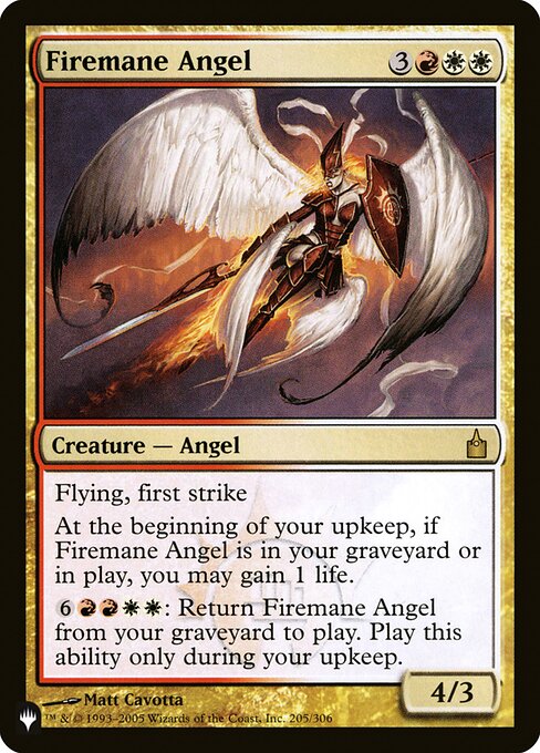 Firemane Angel (RAV-205) [The List]