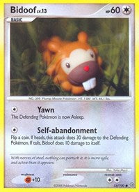 Bidoof (54/100) [Stormfront]