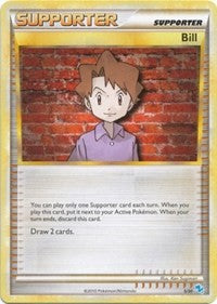 Bill (#18) (18/30) [HGSS Trainer Kit Gyarados and Raichu]