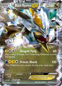 Black Kyurem EX (100/113) [Legendary Treasures]