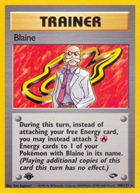 Blaine (100) (100/132) [Gym Challenge (Unlimited)]