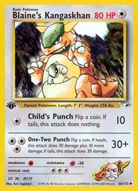 Blaine's Kangaskhan (036/132) [Gym Heroes (Unlimited)]