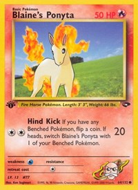 Blaine's Ponyta (064/132) [Gym Challenge (Unlimited)]