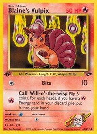 Blaine's Vulpix (066/132) [Gym Challenge (Unlimited)]