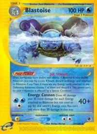 Blastoise (37) (037/165) [Expedition]