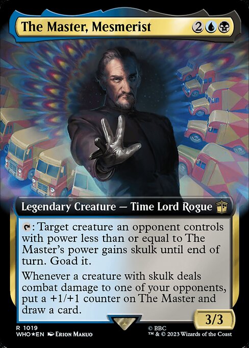 The Master, Mesmerist (1019) [Doctor Who] [Extended Art]