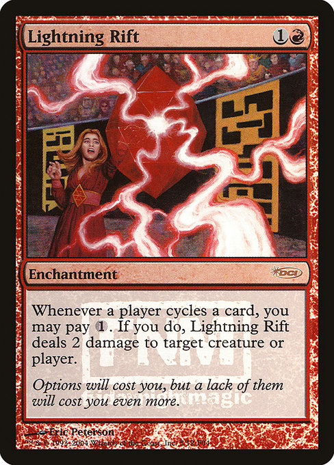 Lightning Rift (5) [Friday Night Magic 2004]