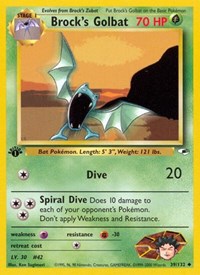 Brock's Golbat (039/132) [Gym Heroes (Unlimited)]