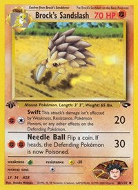 Brock's Sandslash (036/132) [Gym Challenge]