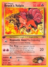 Brock's Vulpix (037/132) [Gym Challenge (Unlimited)]