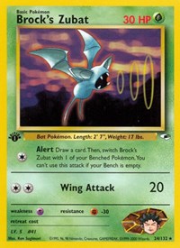 Brock's Zubat (24) (024/132) [Gym Heroes (Unlimited)]