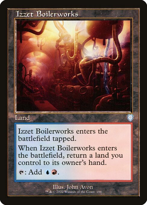 Izzet Boilerworks (188) [The Brothers' War Commander]