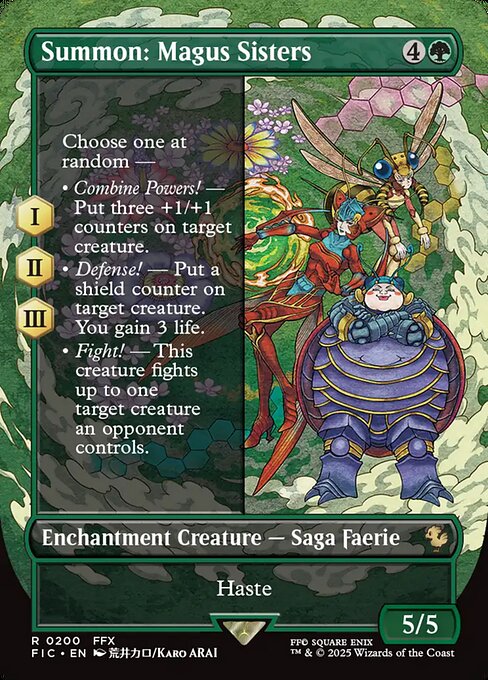 Summon: Magus Sisters (200) [Final Fantasy Commander]