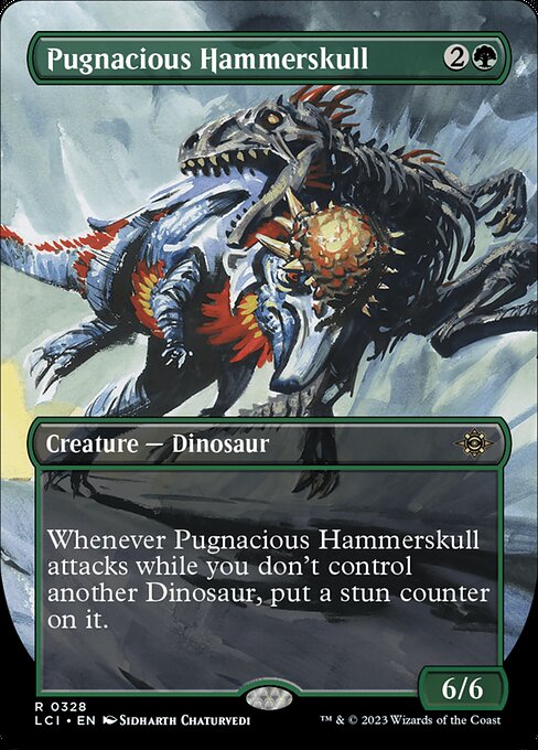 Pugnacious Hammerskull (328) [The Lost Caverns of Ixalan] [Borderless]