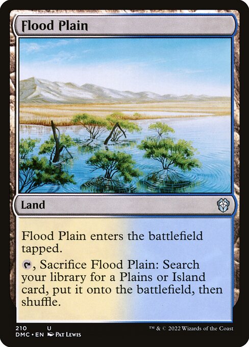 Flood Plain (210) [Dominaria United Commander]