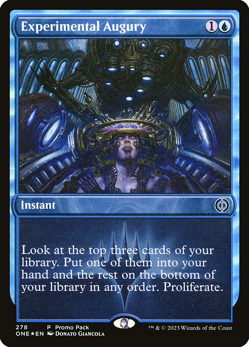 Experimental Augury (278) [Phyrexia: All Will Be One]