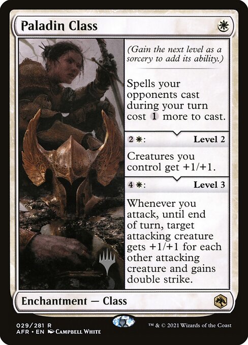 Paladin Class (29p) [Adventures in the Forgotten Realms Promos]