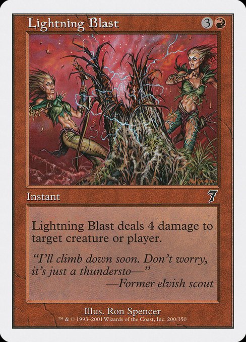 Lightning Blast (200) [Seventh Edition]