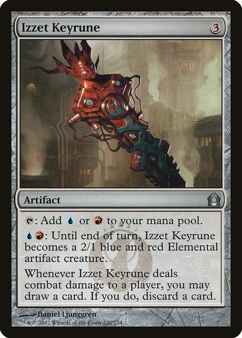 Izzet Keyrune (230) [Return to Ravnica]