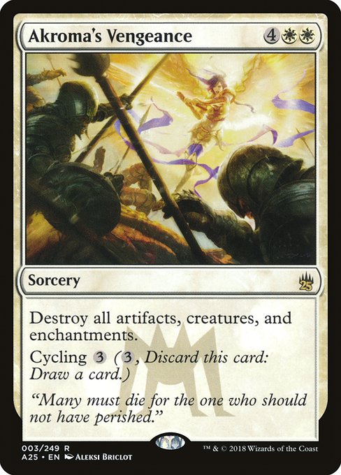 Akroma's Vengeance (3) [Masters 25]