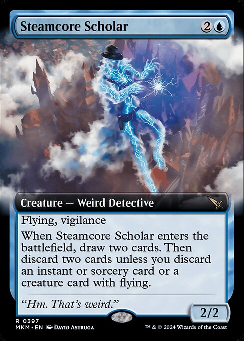 Steamcore Scholar (397) [Murders at Karlov Manor] [Extended Art]