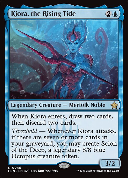 Kiora, the Rising Tide (45) [Foundations]