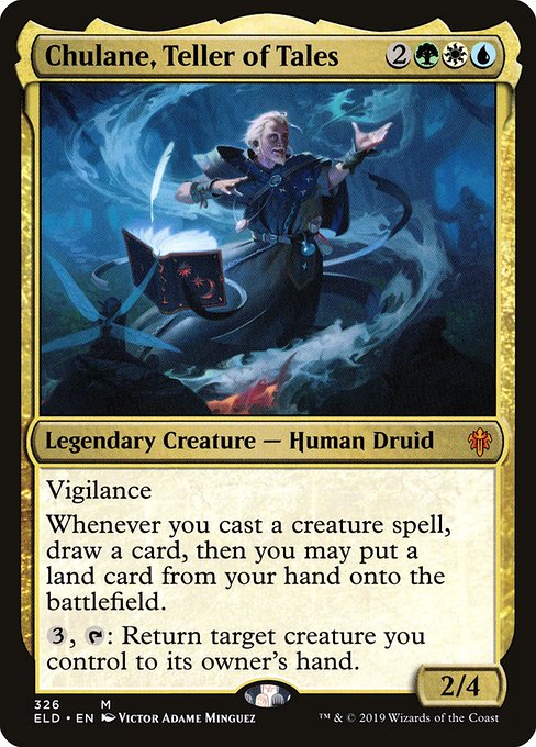 Chulane, Teller of Tales (326) [Throne of Eldraine]