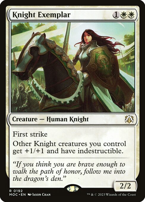 Knight Exemplar (192) [March of the Machine Commander]