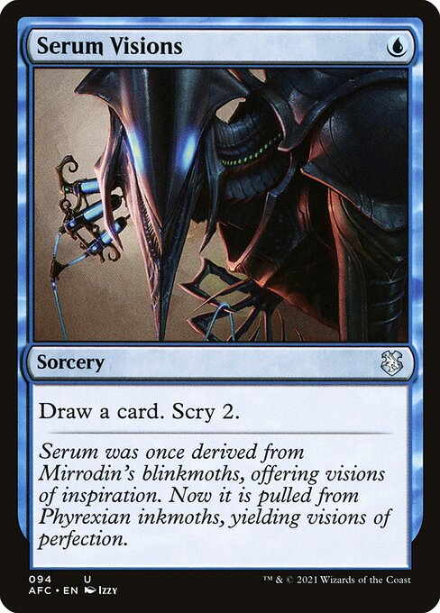 Serum Visions (94) [Forgotten Realms Commander]