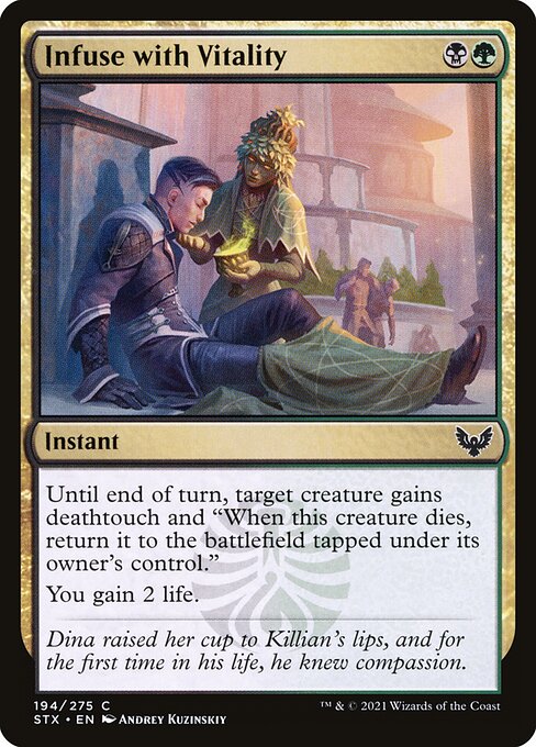 Infuse with Vitality (194) [Strixhaven: School of Mages]