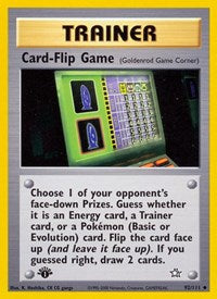 Card-Flip Game (Goldenrod Game Corner) (092/111) [Neo Genesis (Unlimited)]