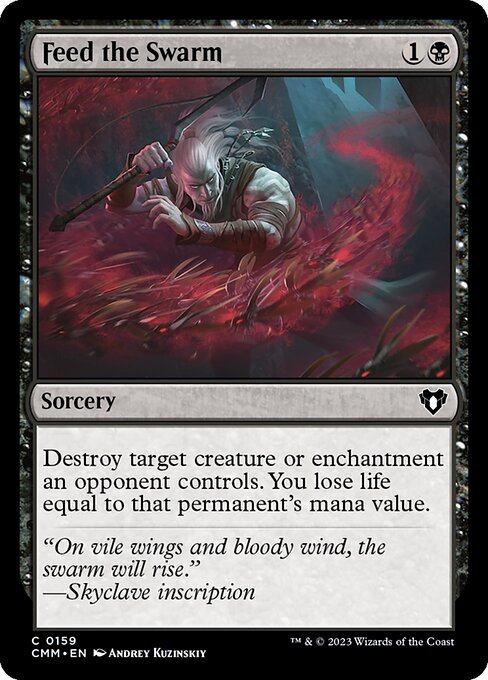 Feed the Swarm (159) [Commander Masters]