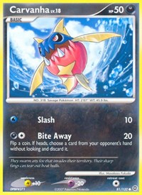 Carvanha (81/132) [Secret Wonders]