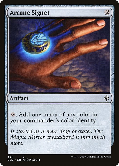 Arcane Signet (331) [Throne of Eldraine]