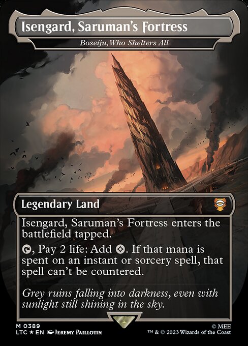 Boseiju, Who Shelters All (389) [Tales of Middle-earth Commander] [Borderless]