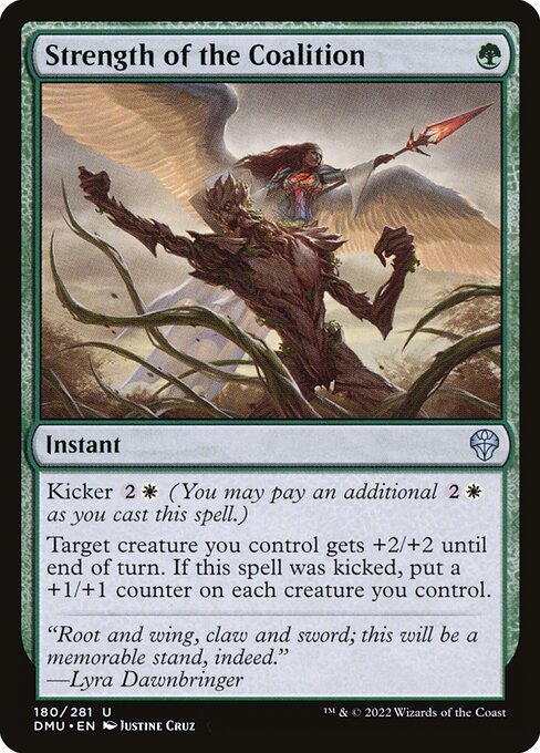 Strength of the Coalition (180) [Dominaria United]
