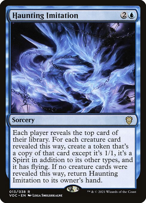 Haunting Imitation (13) [Crimson Vow Commander]
