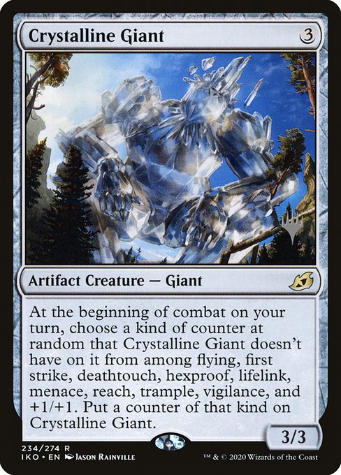 Crystalline Giant (234p) [Ikoria: Lair of Behemoths Promos]