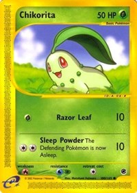 Chikorita (100) (100/165) [Expedition]