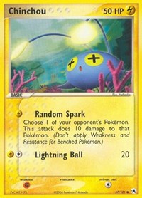 Chinchou - 57/101 (57/101) [Hidden Legends]